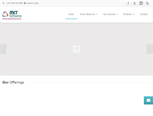 Tablet Screenshot of mktsoftwares.com